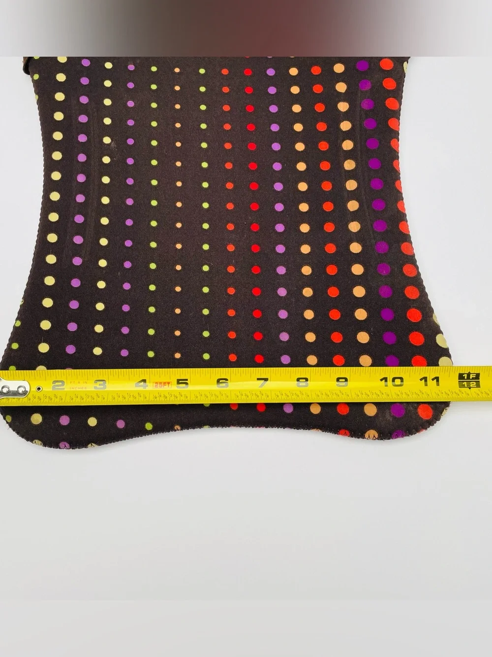 BUILT NY Neoprene 15” Laptop Sleeve Scatter Dot Multicolor Pattern Model MF101